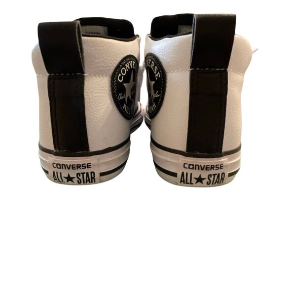 Chuck Taylor Converse All Star Leather Sneakers - Picture 6 of 12